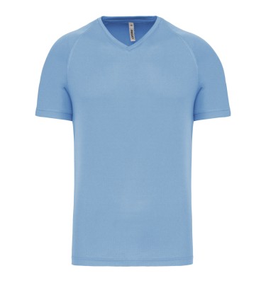MEN’S V-NECK SHORT-SLEEVED SPORTS T-SHIRT