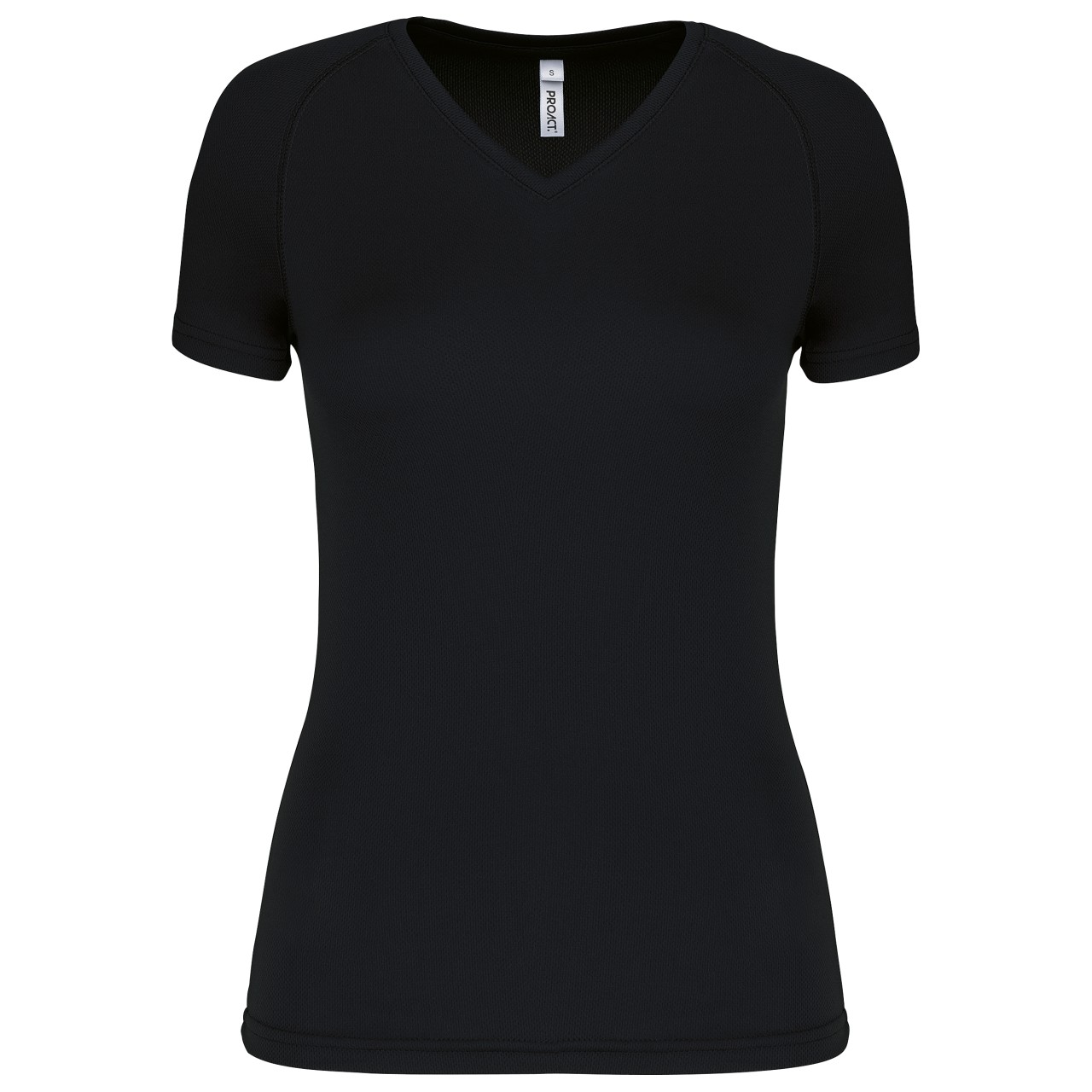 LADIES’ V-NECK SHORT-SLEEVED SPORTS T-SHIRT