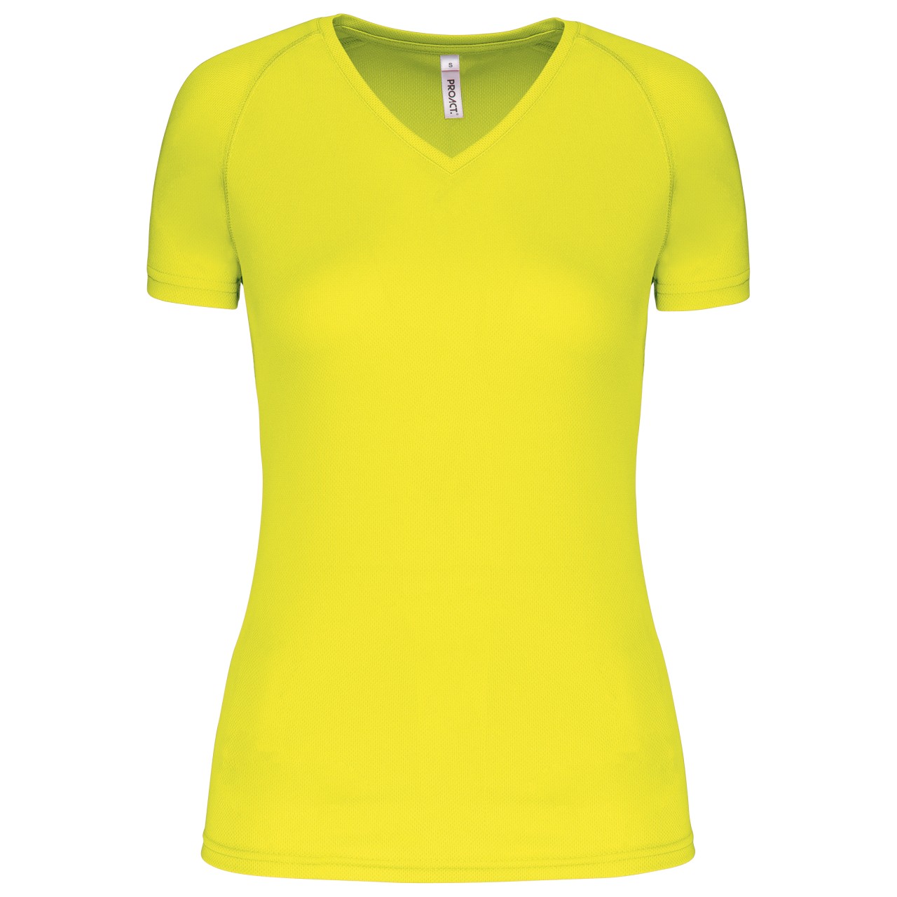 LADIES’ V-NECK SHORT-SLEEVED SPORTS T-SHIRT
