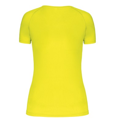 LADIES’ V-NECK SHORT-SLEEVED SPORTS T-SHIRT