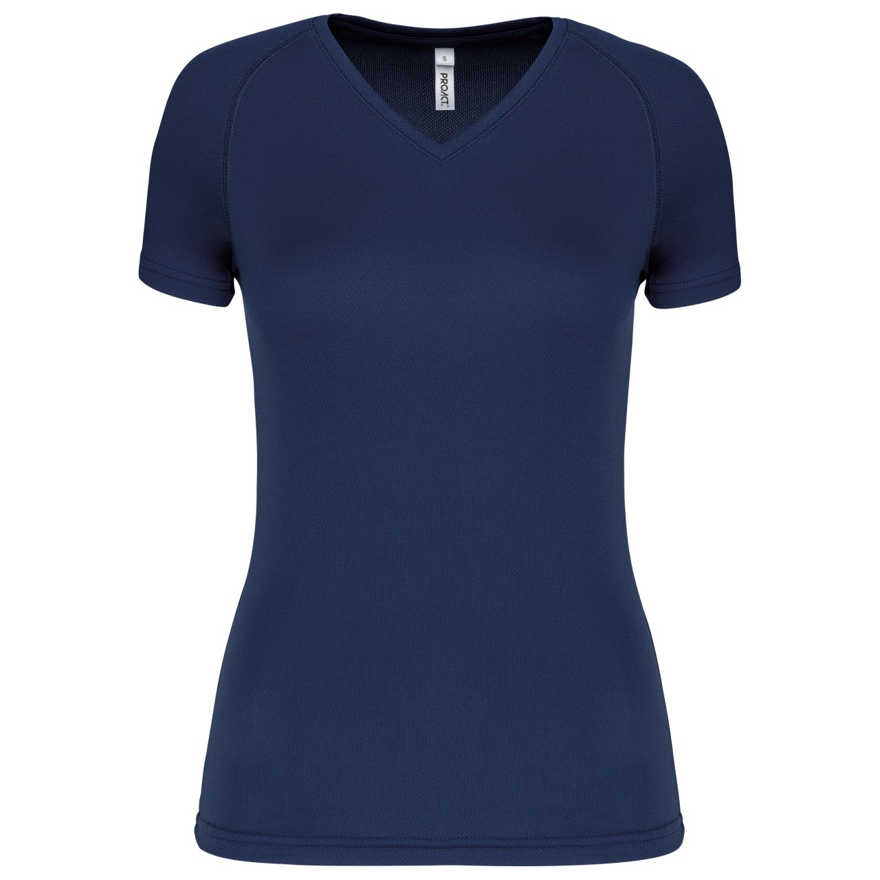 LADIES’ V-NECK SHORT-SLEEVED SPORTS T-SHIRT