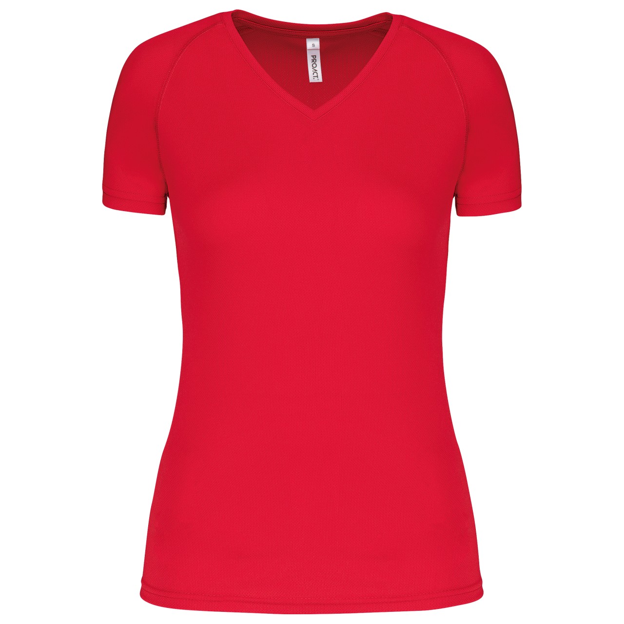 LADIES’ V-NECK SHORT-SLEEVED SPORTS T-SHIRT