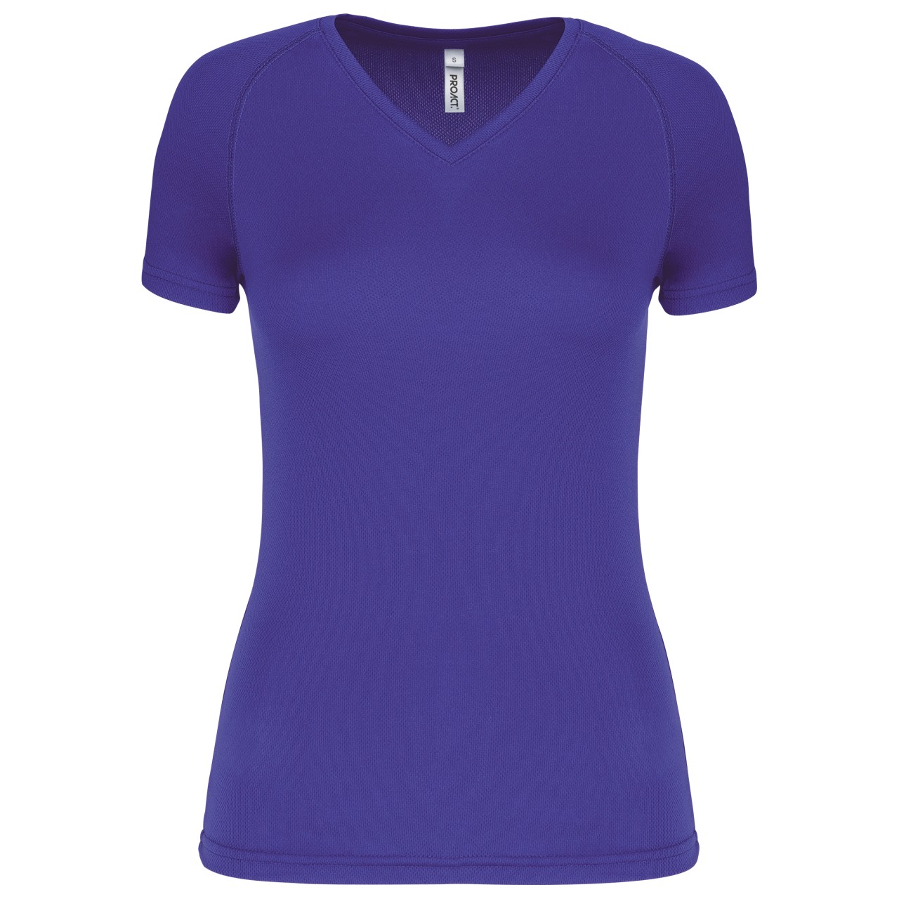 LADIES’ V-NECK SHORT-SLEEVED SPORTS T-SHIRT