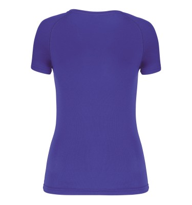 LADIES’ V-NECK SHORT-SLEEVED SPORTS T-SHIRT