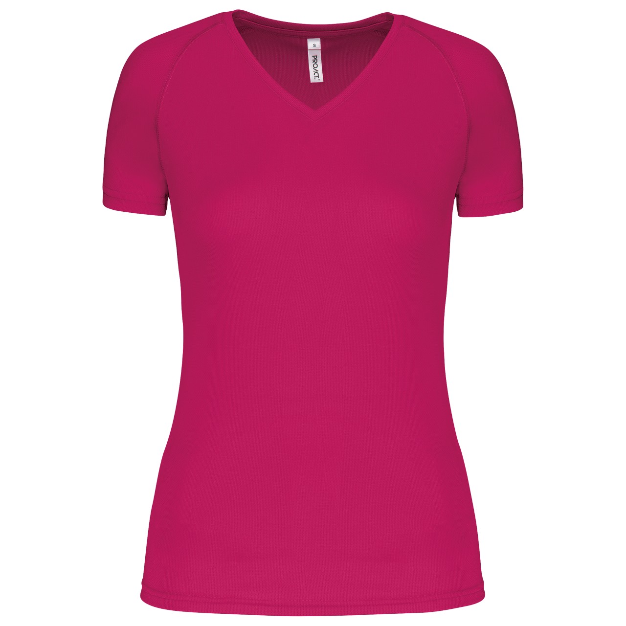 LADIES’ V-NECK SHORT-SLEEVED SPORTS T-SHIRT