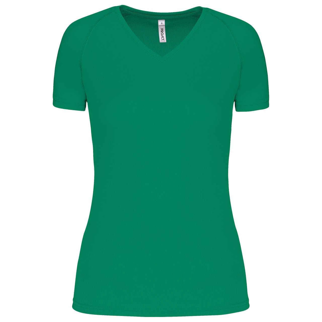 LADIES’ V-NECK SHORT-SLEEVED SPORTS T-SHIRT