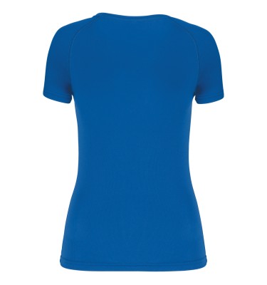 LADIES’ V-NECK SHORT-SLEEVED SPORTS T-SHIRT