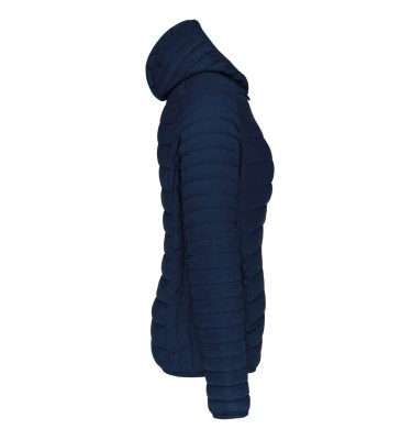 LADIES' LIGHTWEIGHT HOODED PADDED JACKET