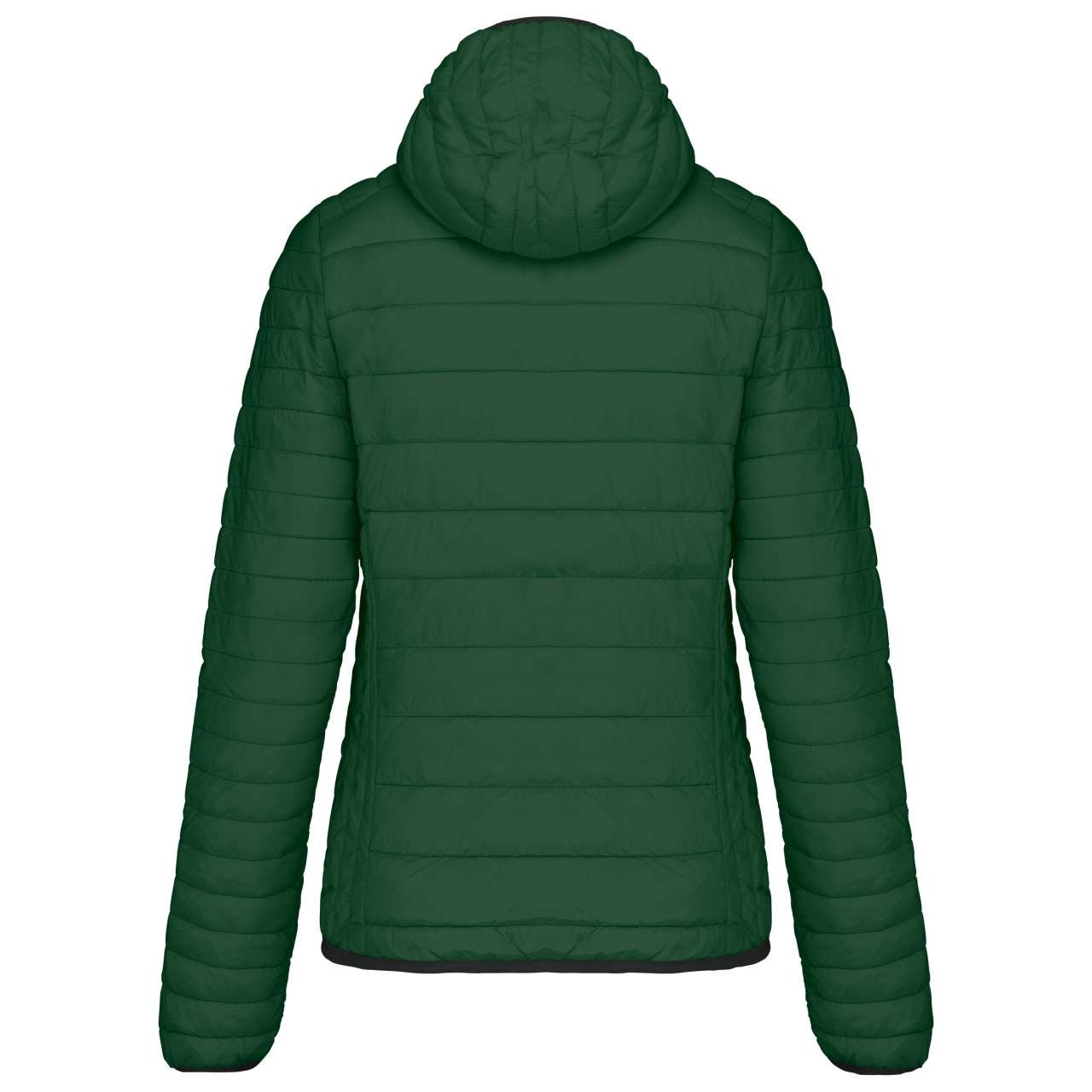 LADIES' LIGHTWEIGHT HOODED PADDED JACKET