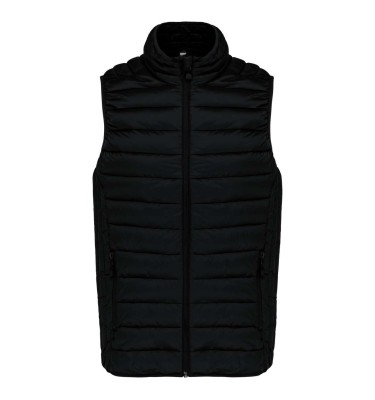 MEN’S LIGHTWEIGHT SLEEVELESS FAKE DOWN JACKET