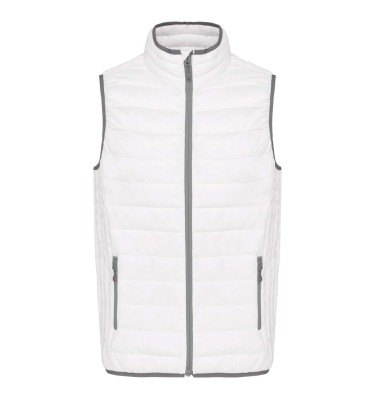 MEN’S LIGHTWEIGHT SLEEVELESS FAKE DOWN JACKET