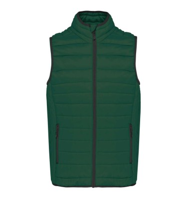 MEN’S LIGHTWEIGHT SLEEVELESS FAKE DOWN JACKET