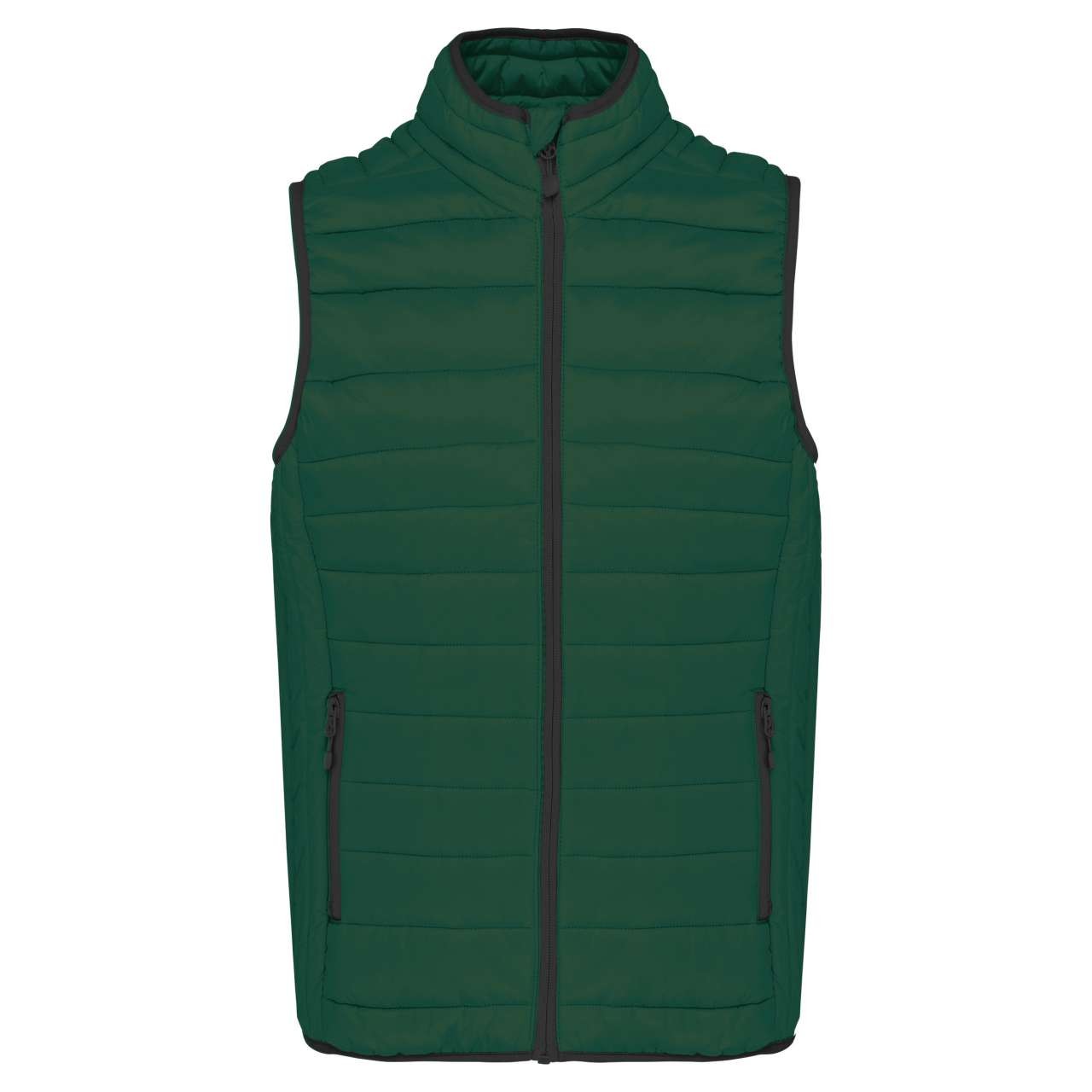 MEN’S LIGHTWEIGHT SLEEVELESS FAKE DOWN JACKET