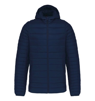 MEN'S LIGHTWEIGHT HOODED PADDED JACKET