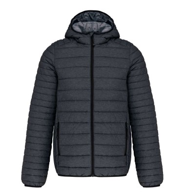 MEN'S LIGHTWEIGHT HOODED PADDED JACKET