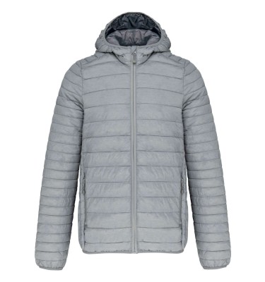 MEN'S LIGHTWEIGHT HOODED PADDED JACKET