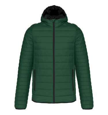 MEN'S LIGHTWEIGHT HOODED PADDED JACKET