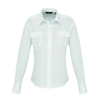 WOMEN'S LONG SLEEVE PILOT SHIRT