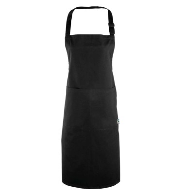 COTTON BIB APRON, FAIRTRADE & ORGANIC CERTIFIED