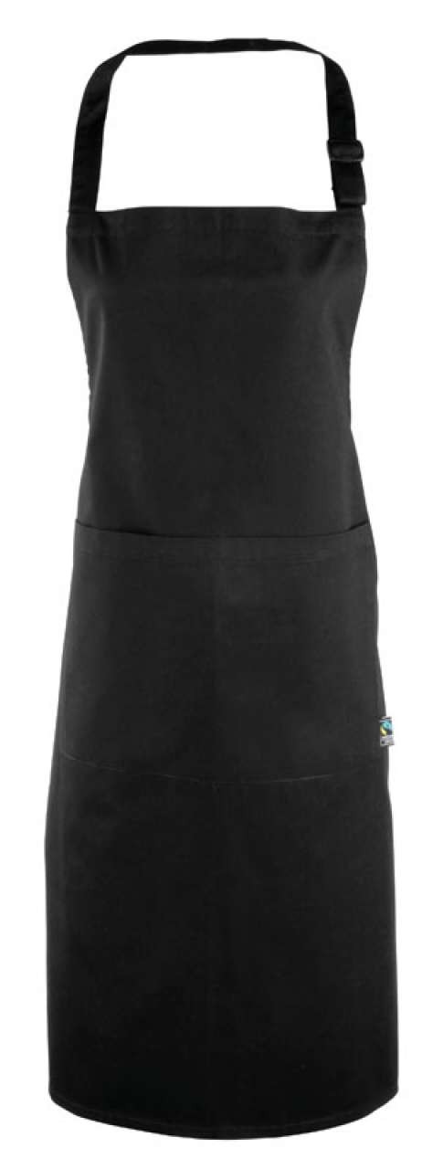COTTON BIB APRON, FAIRTRADE & ORGANIC CERTIFIED