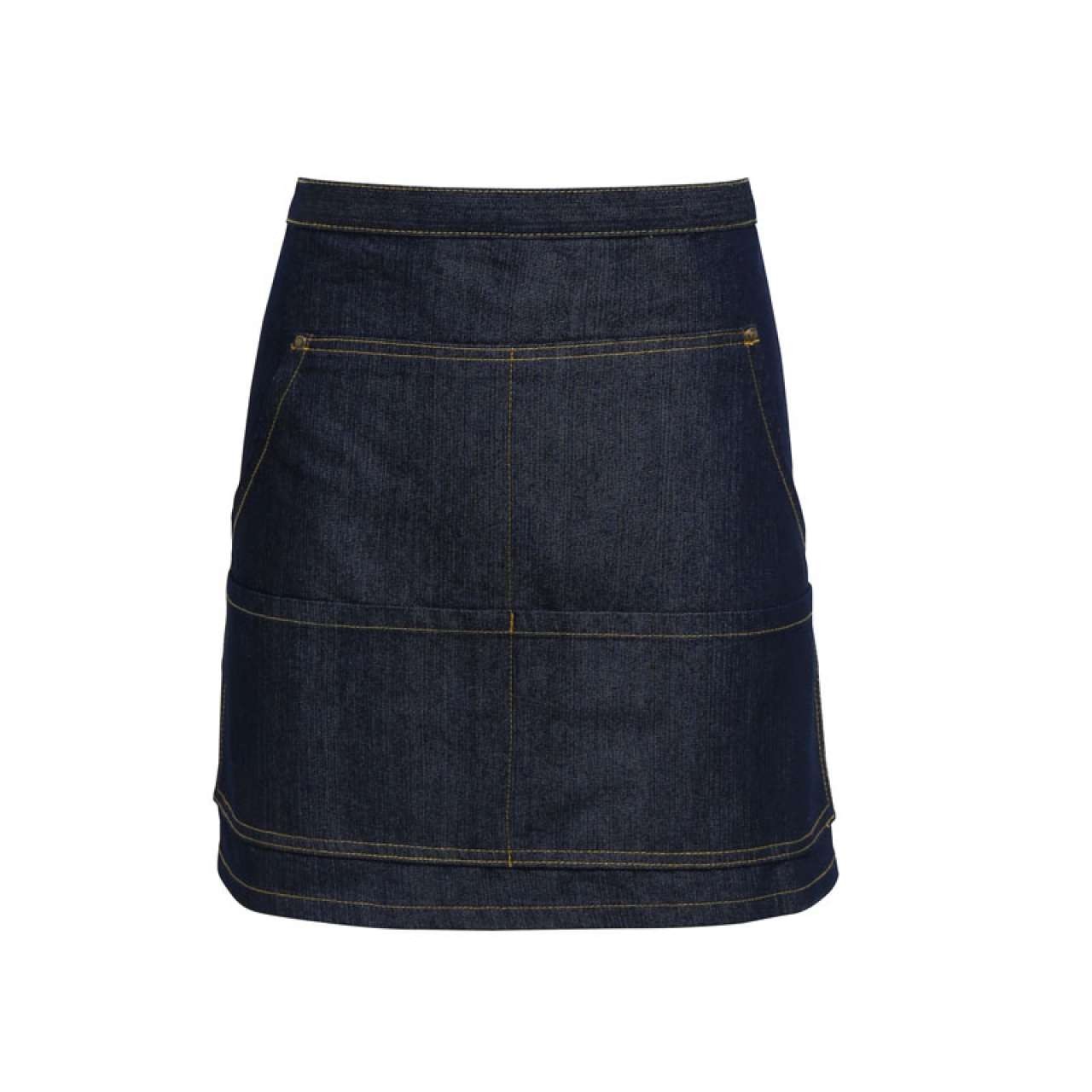 JEANS STITCH DENIM WAIST APRON