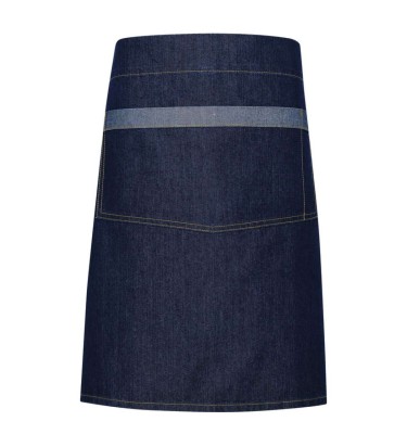'DOMAIN' CONTRAST DENIM WAIST APRON