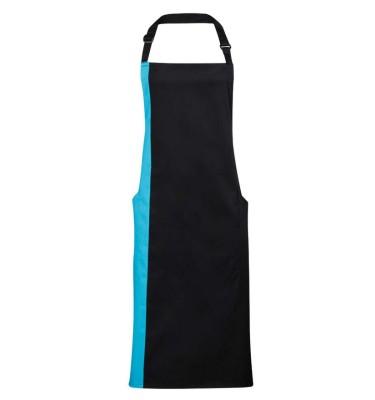 'COLOURS COLLECTION’ CONTRAST BIB APRON