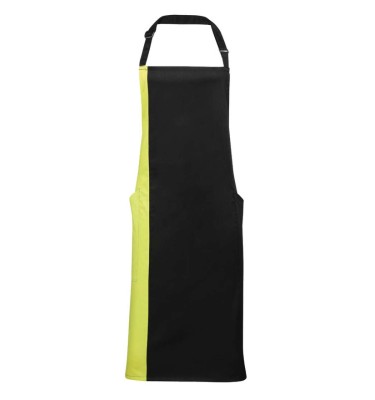 'COLOURS COLLECTION’ CONTRAST BIB APRON