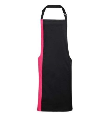'COLOURS COLLECTION’ CONTRAST BIB APRON