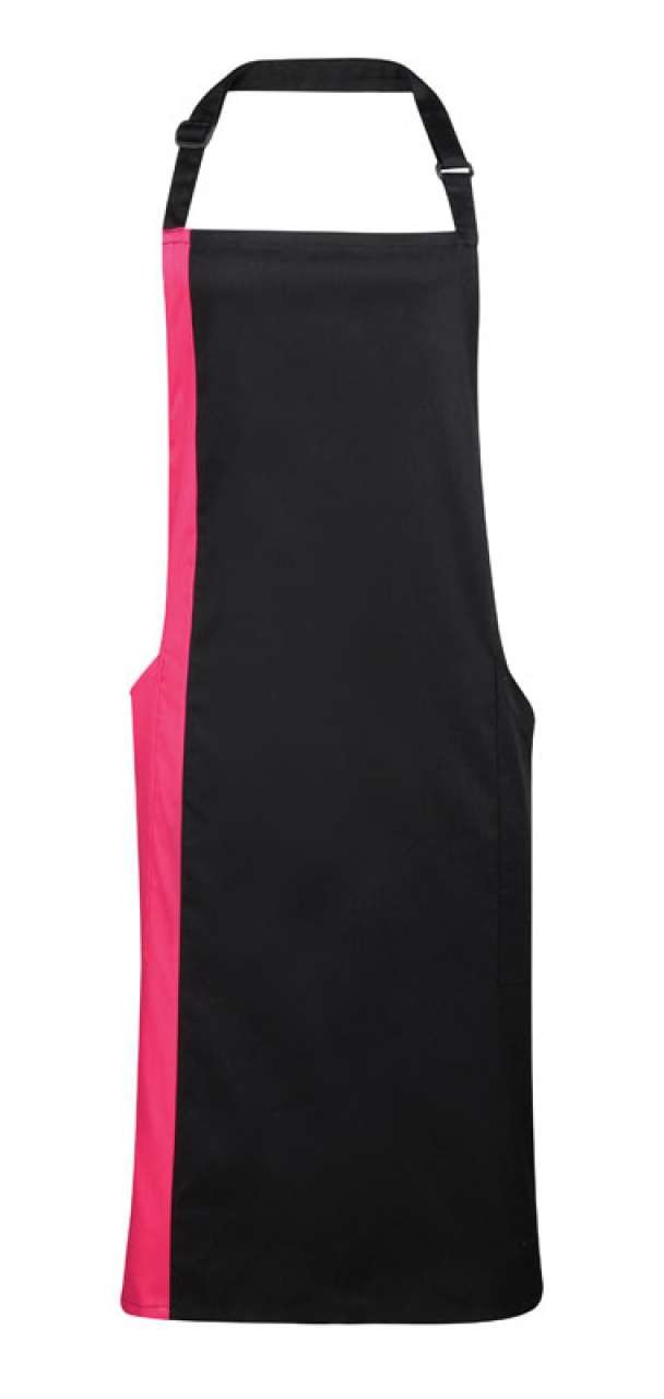 'COLOURS COLLECTION’ CONTRAST BIB APRON