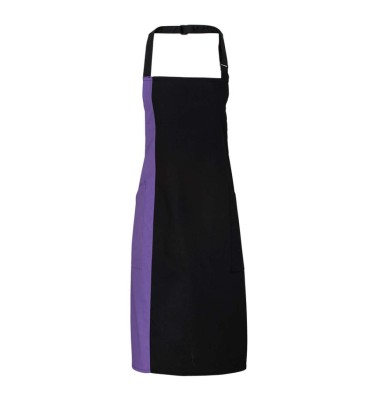 'COLOURS COLLECTION’ CONTRAST BIB APRON