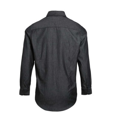 MEN’S JEANS STITCH DENIM SHIRT