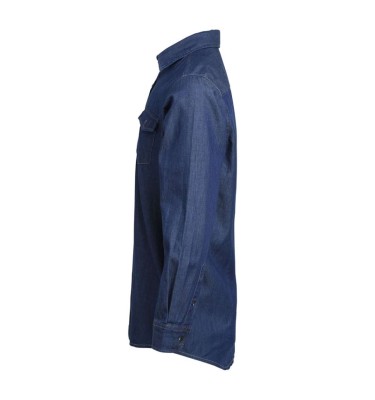 MEN’S JEANS STITCH DENIM SHIRT