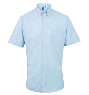 MEN’S SHORT SLEEVE SIGNATURE OXFORD SHIRT