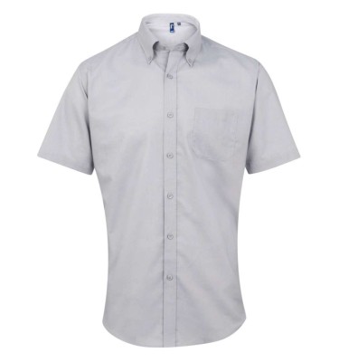 MEN’S SHORT SLEEVE SIGNATURE OXFORD SHIRT