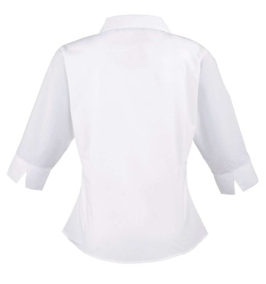 WOMEN'S POPLIN 3/4 SLEEVE BLOUSE