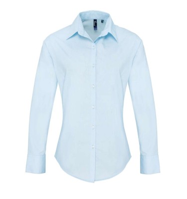 WOMEN'S POPLIN SUPREME LONG SLEEVE SHIRT