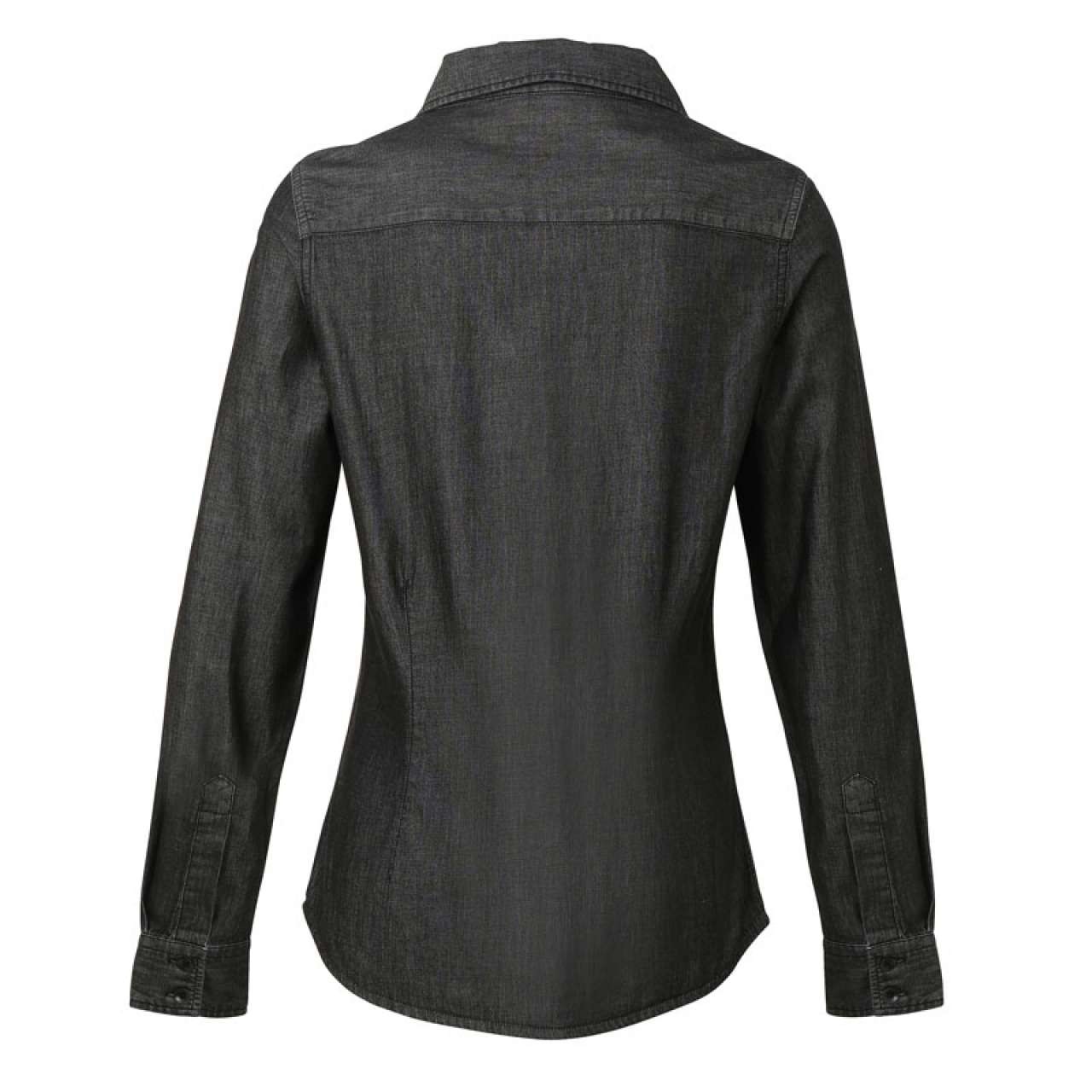 WOMEN'S JEANS STITCH DENIM SHIRT