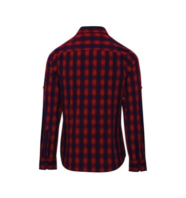 'MULLIGAN' CHECK - WOMEN'S LONG SLEEVE COTTON SHIRT