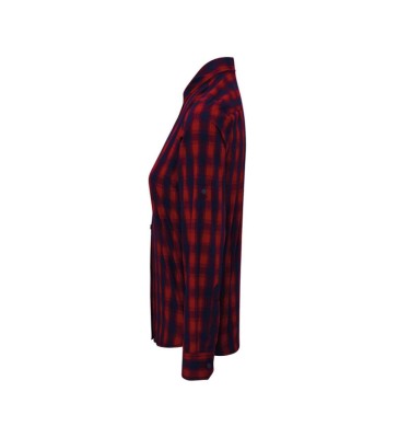 'MULLIGAN' CHECK - WOMEN'S LONG SLEEVE COTTON SHIRT