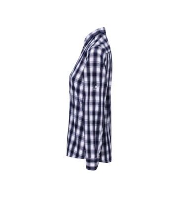 'MULLIGAN' CHECK - WOMEN'S LONG SLEEVE COTTON SHIRT