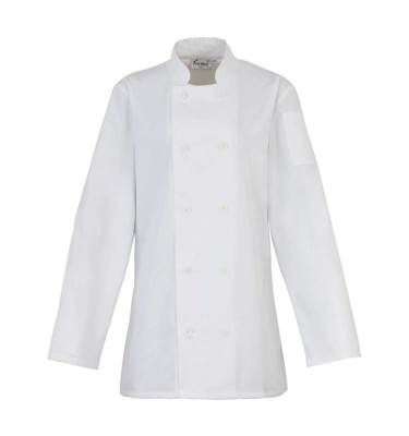 WOMEN'S LONG SLEEVE CHEF'S JACKET