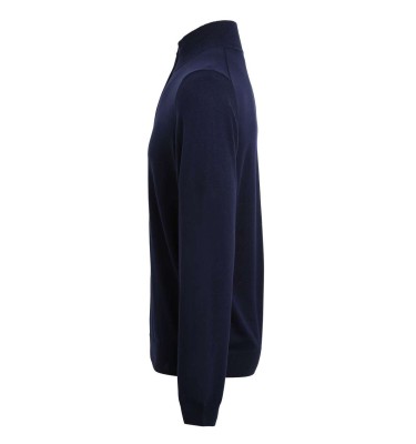 MEN'S QUARTER-ZIP KNITTED SWEATER