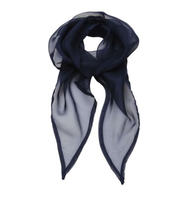 'COLOURS COLLECTION' PLAIN CHIFFON SCARF