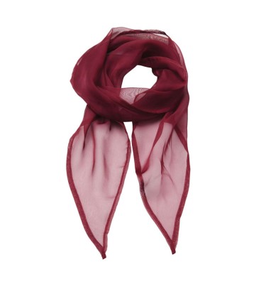 'COLOURS COLLECTION' PLAIN CHIFFON SCARF