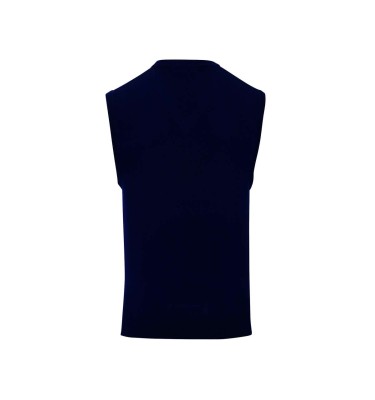 MEN'S V-NECK SLEEVELESS SWEATER