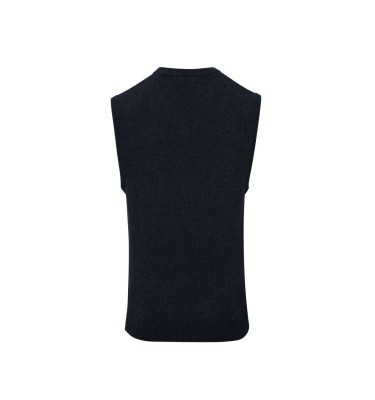 MEN'S V-NECK SLEEVELESS SWEATER