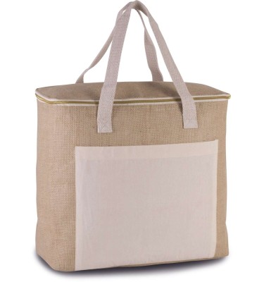 JUTE COOL BAG - LARGE SIZE