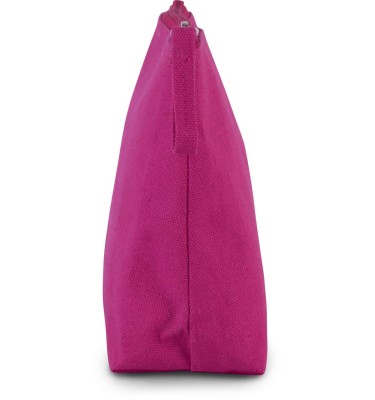 TOILETRY BAG IN COTTON CANVAS