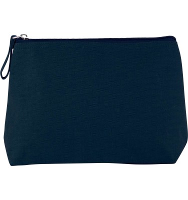 TOILETRY BAG IN COTTON CANVAS